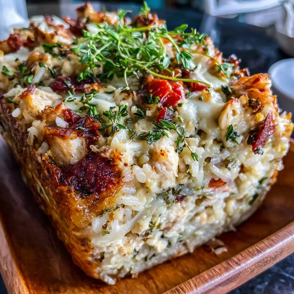 Healthy Chicken And Brown Rice Casserole