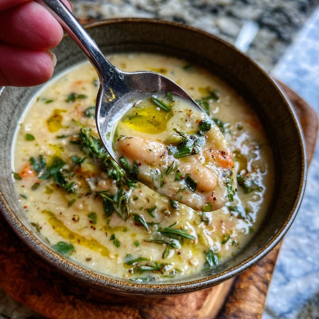 Sunday Creamy White Bean Stew