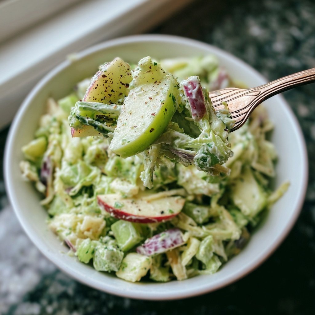 Creamy Celery Apple Salad