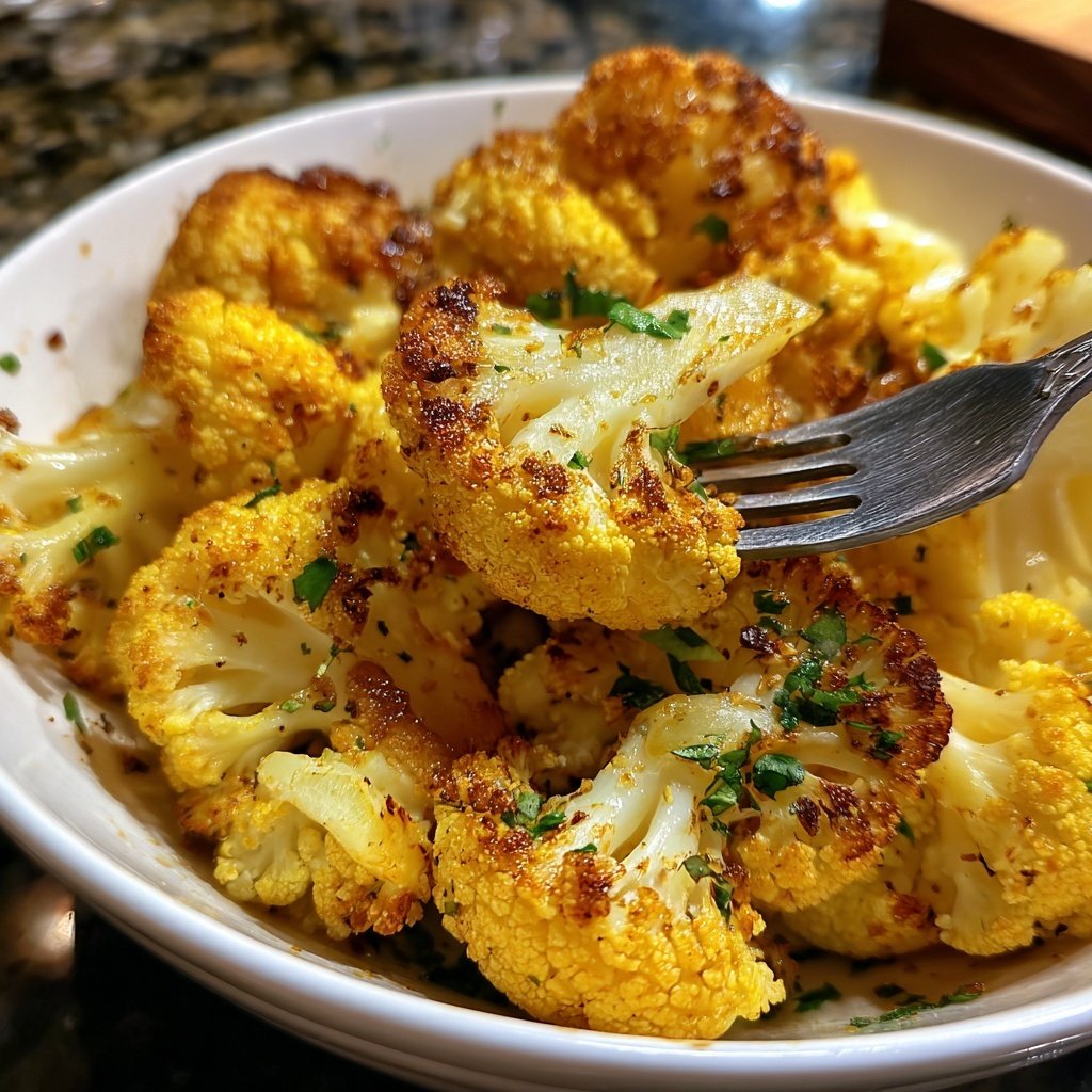Roasted Cauliflower with Cumin