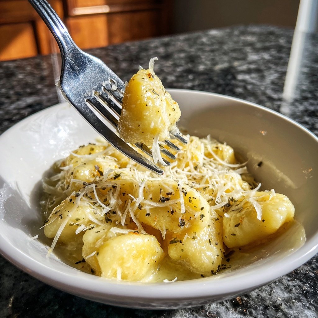 Romantic Lemon Parmesan Gnocchi
