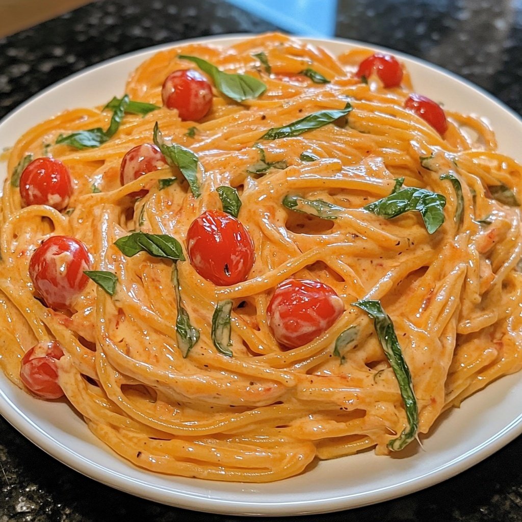 Easy One Pot Creamy Tomato Pasta