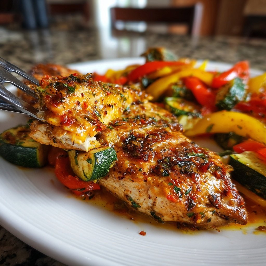 Chicken Breast with Veggies