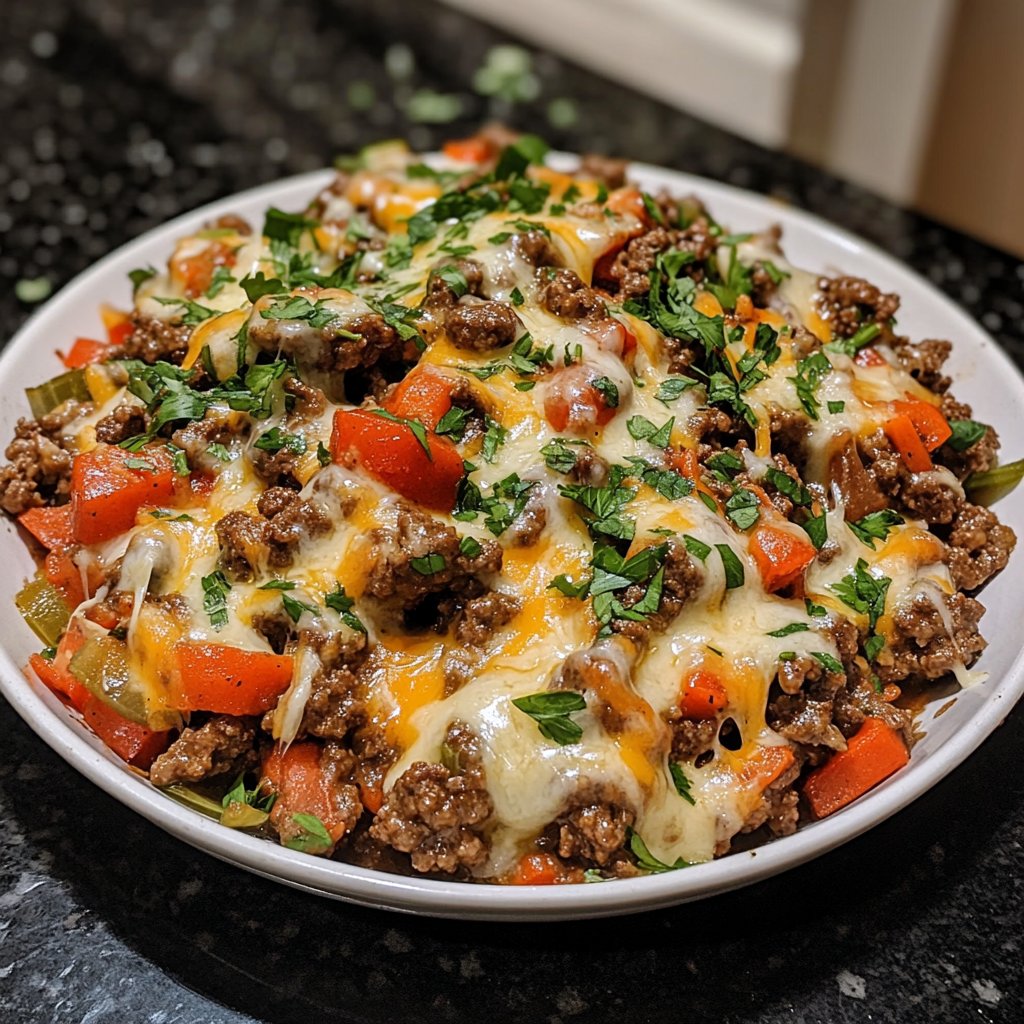 Ground Beef Skillet Cozy Dinner