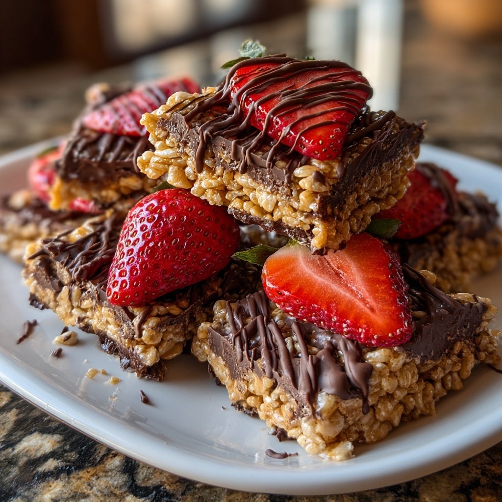 Valentines Snacks Strawberry Chocolate Crunch