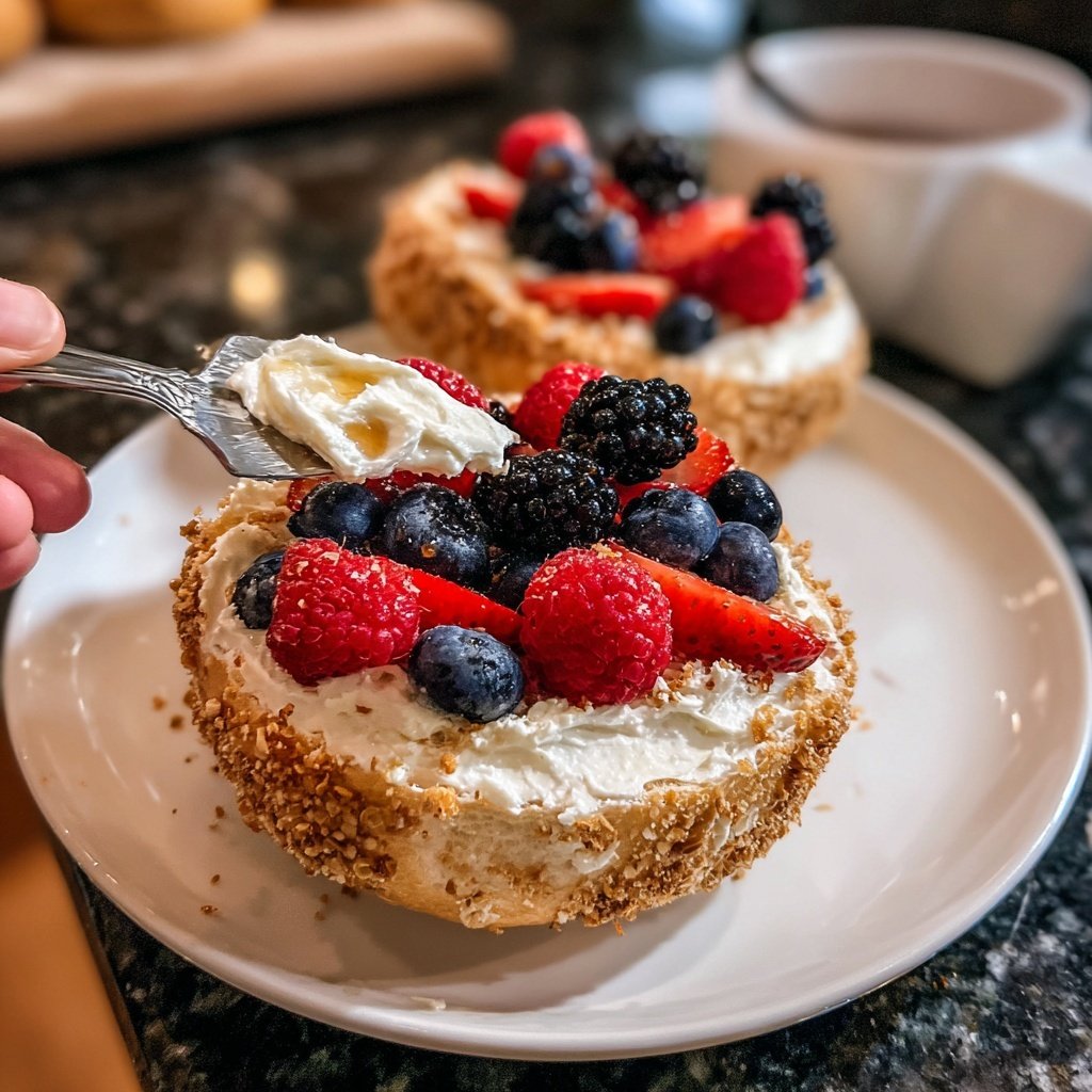 High Protein Greek Yogurt Bagels