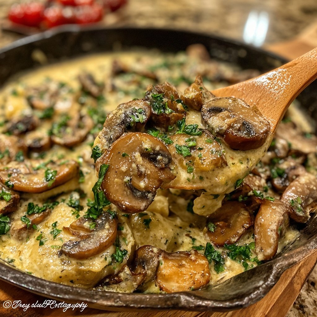 Sunday Mushroom Stroganoff
