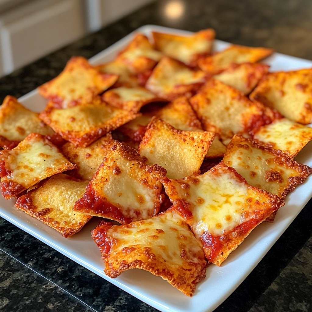 2 Ingredient Pizza Chips