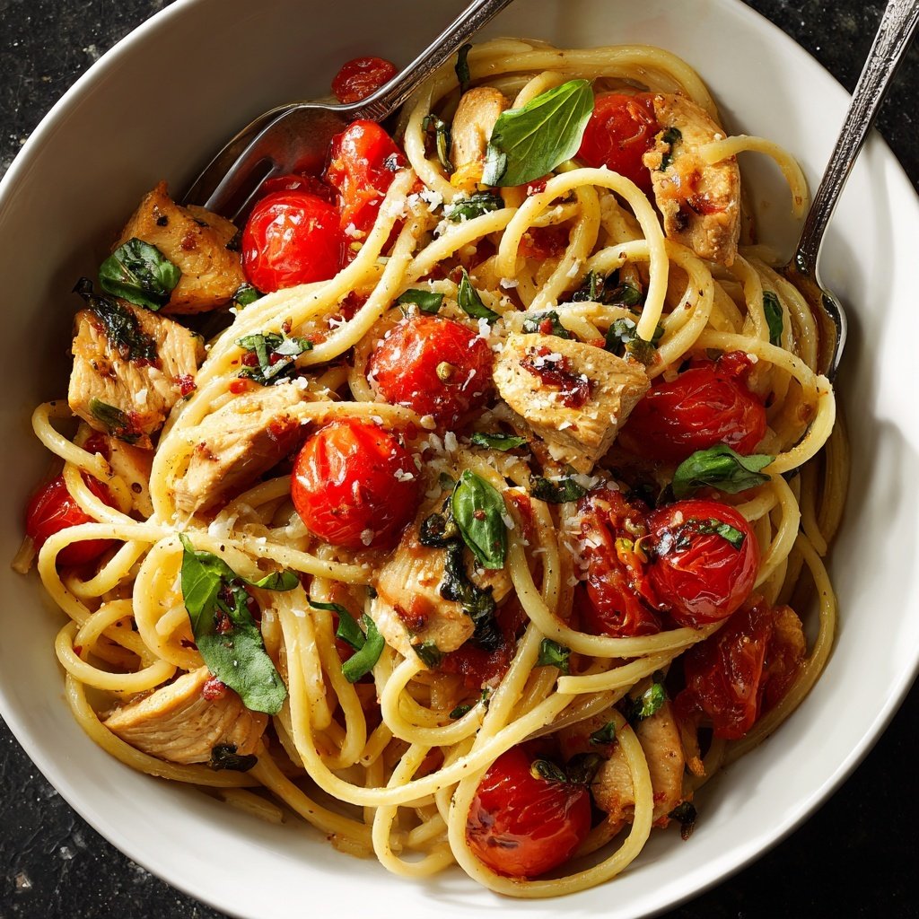 High Protein Chicken Pasta