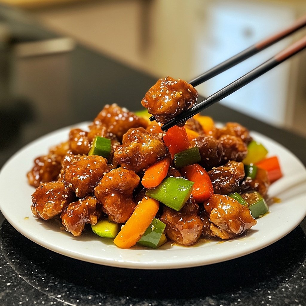 Easy Mongolian Chicken