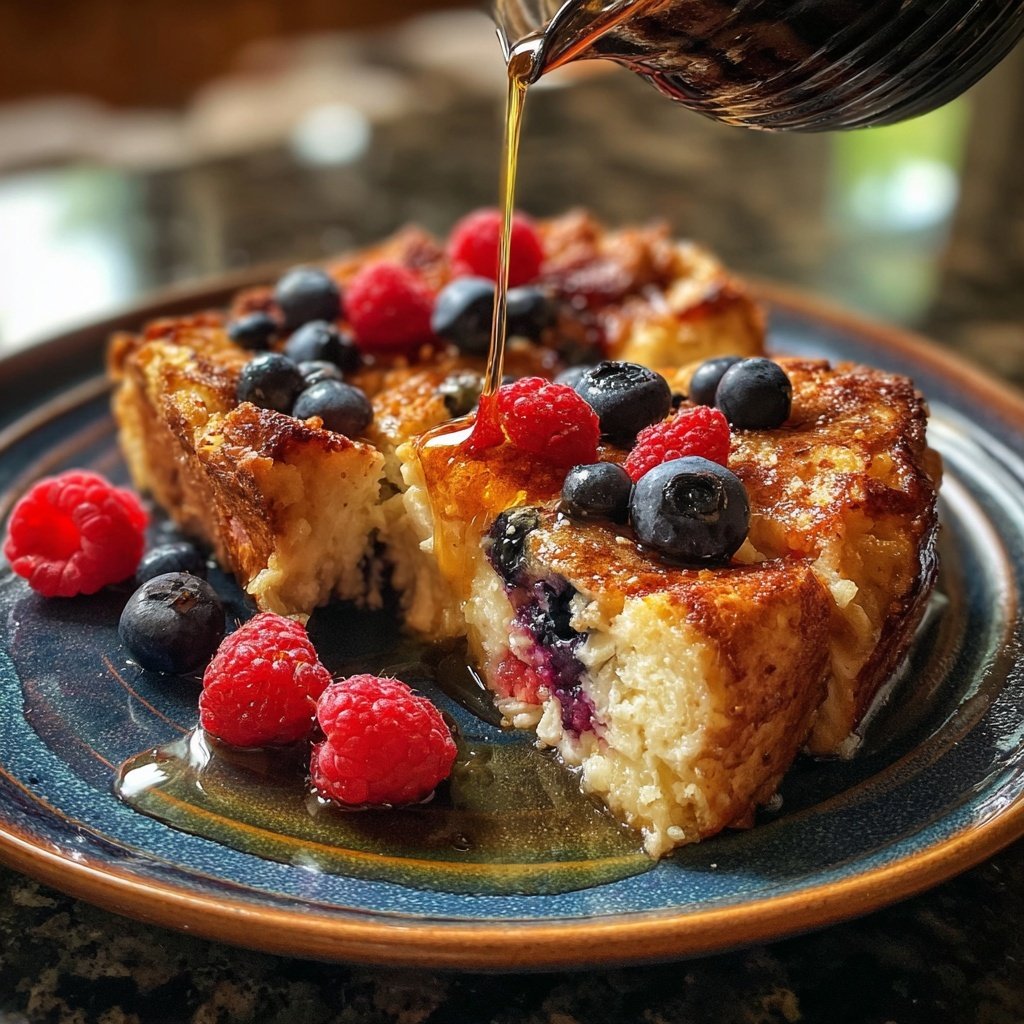 Baked French Toast Casserole With Berries